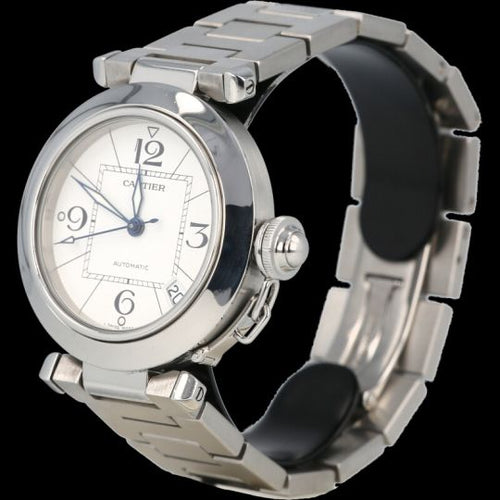 Montre Cartier Pasha - Montre en acier 58 Facettes MT46769
