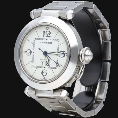 Montre Cartier Pasha - Montre en acier 58 Facettes MT46770