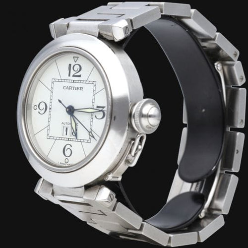 Montre Cartier Pasha - Montre en acier 58 Facettes MT46770
