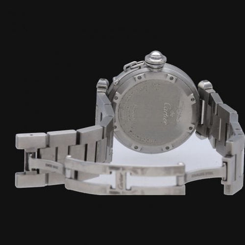 Montre Cartier Pasha - Montre en acier 58 Facettes MT46770