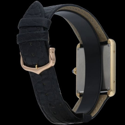 Montre Cartier Tank Solo - Montre en or jaune 58 Facettes MT46771
