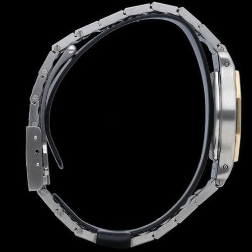 Montre Cartier Santos - Montre ronde octogonale en or jaune et acier 58 Facettes MT46781