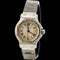 Montre Cartier Santos - Montre ronde octogonale en or jaune et acier 58 Facettes MT46782