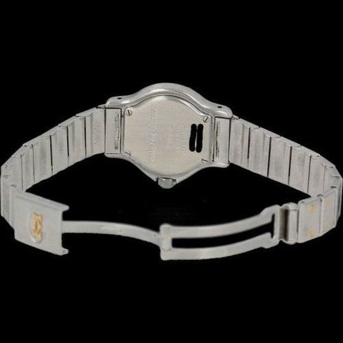 Montre Cartier Santos - Montre ronde octogonale en or jaune et acier 58 Facettes MT46782
