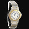 Montre Cartier Santos - Montre ronde octogonale en or jaune et acier 58 Facettes MT46783