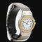 Montre Cartier Santos - Montre ronde octogonale en or jaune et acier 58 Facettes MT46783