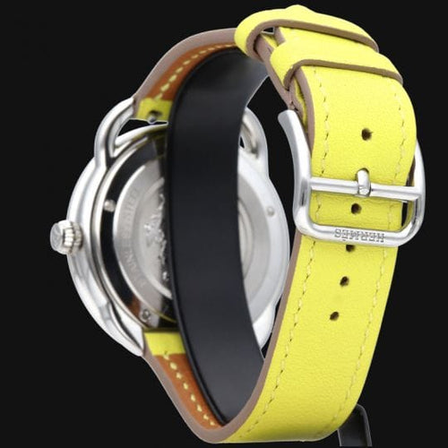 Montre Hermès Arceau - Montre en acier 58 Facettes MT46091