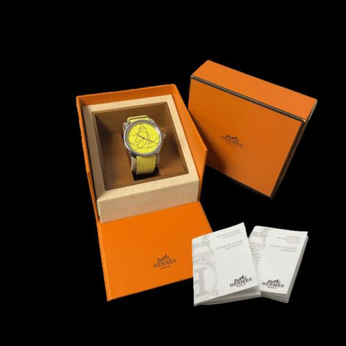 Montre Hermès Arceau - Montre en acier 58 Facettes MT46091