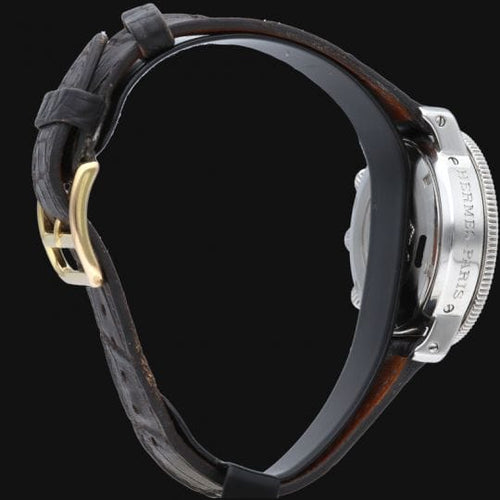 Montre Hermès Clipper Chronograph - Montre en acier 58 Facettes MT46100