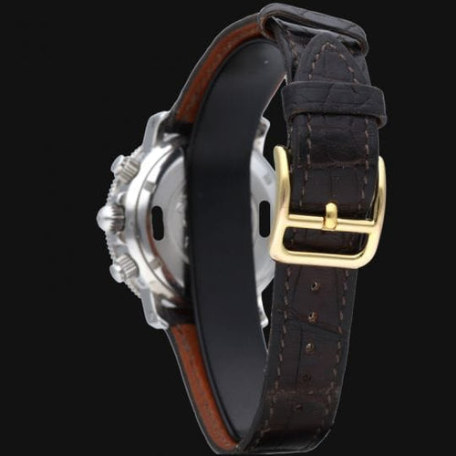 Montre Hermès Clipper Chronograph - Montre en acier 58 Facettes MT46100