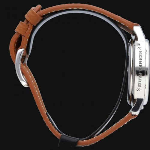 Montre Hermès Clipper - Montre en acier 58 Facettes MT46102