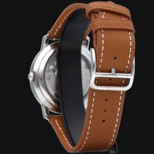 Montre Hermès Clipper - Montre en acier 58 Facettes MT46102
