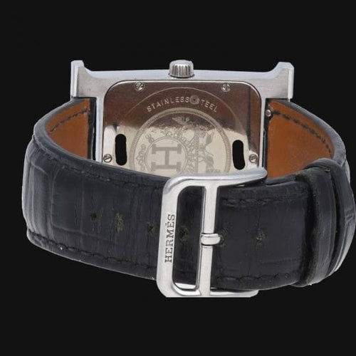 Montre Hermès Heure H - Montre en acier 58 Facettes MT46105