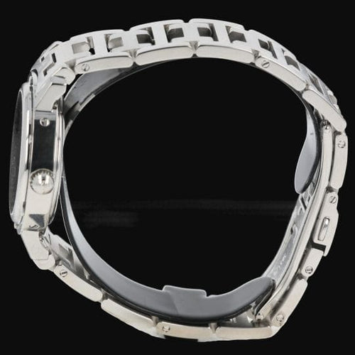 Montre Hermès Clipper - Montre en acier et diamants 58 Facettes MT46111