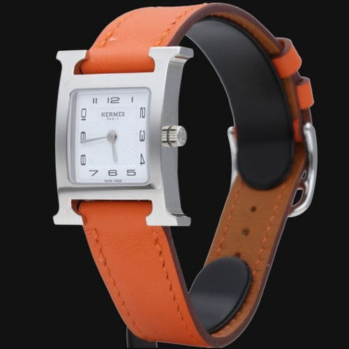 Montre Hermès Heure H - Montre femme en acier 58 Facettes MT46647