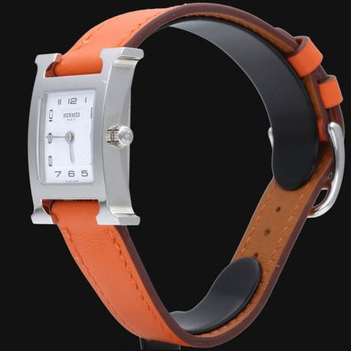 Montre Hermès Heure H - Montre femme en acier 58 Facettes MT46647