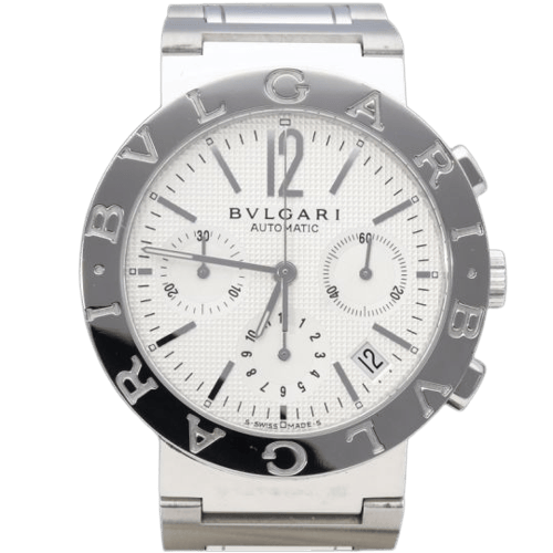 Montre Bulgari - Montre Bulgari en acier 58 Facettes MT46052