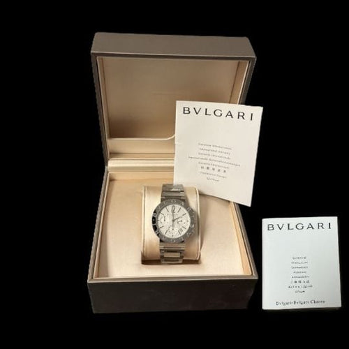 Montre Bulgari - Montre Bulgari en acier 58 Facettes MT46052