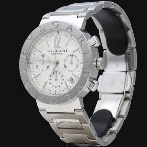 Montre Bulgari - Montre Bulgari en acier 58 Facettes MT46052