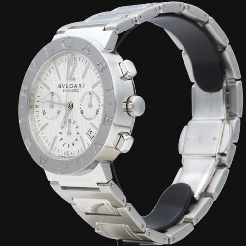 Montre Bulgari - Montre Bulgari en acier 58 Facettes MT46052