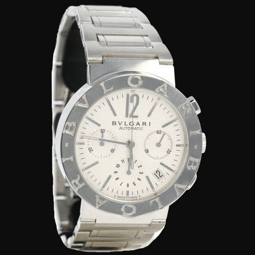 Montre Bulgari - Montre Bulgari en acier 58 Facettes MT46052