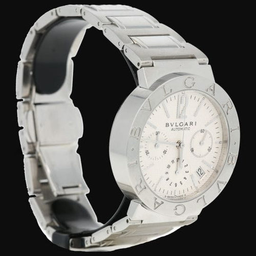 Montre Bulgari - Montre Bulgari en acier 58 Facettes MT46052