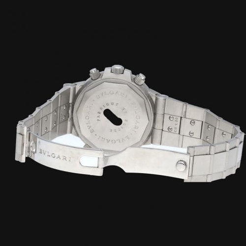 Montre Bulgari Diagono Scuba GMT - Montre en acier 58 Facettes MT46069