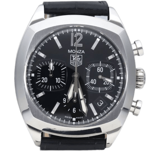 Montre TAG Heuer Monza - Montre chronographe en acier 58 Facettes MT46515