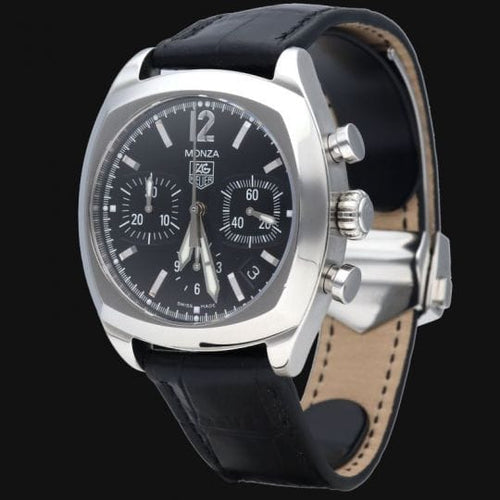 Montre TAG Heuer Monza - Montre chronographe en acier 58 Facettes MT46515