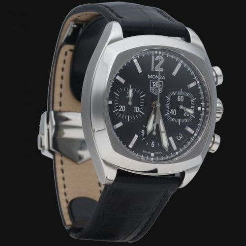 Montre TAG Heuer Monza - Montre chronographe en acier 58 Facettes MT46515
