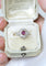 Bague 52.5 Bague marguerite ancienne en or rose, platine, rubis birman et diamants 58 Facettes