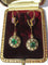 Boucles d'oreilles Dormeuses - Boucles d’oreilles en or jaune, perles, améthystes et pâte de verre 58 Facettes Boucles d'oreilles