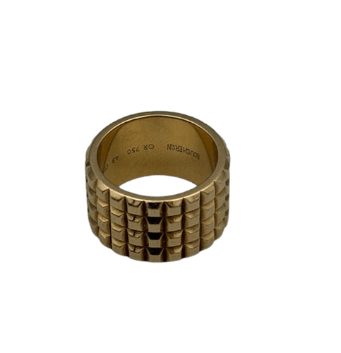 Bague 49 Boucheron Clou de Paris - Bague en or jaune 18K 58 Facettes EPO POMPE