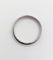 Bague 61 Alliance en palladium finement travaillée, taille 61 58 Facettes A07024