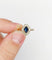 Bague 53.5 Bague Art déco en or 18k, pierre bleue et monture géométrique 58 Facettes A07156