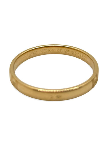 Bague 65 Hermès - Alliance en or jaune 18K 58 Facettes 1960