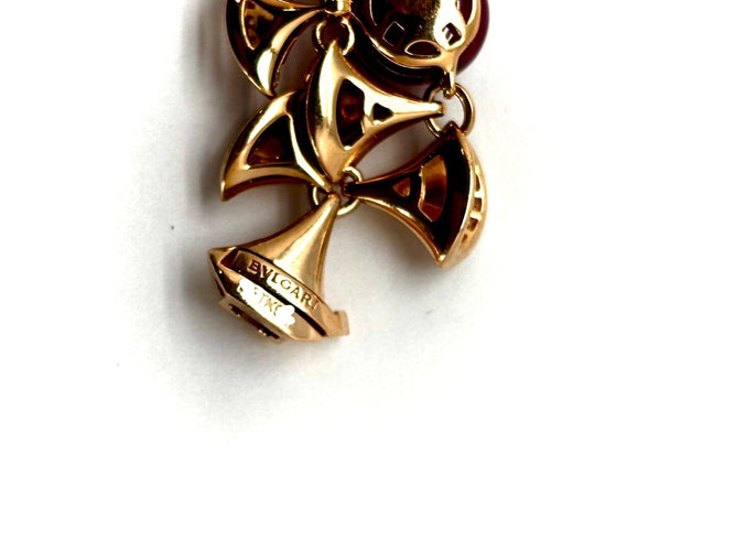 Bracelet Bulgari Divas' Dream - Bracelet en or rose, diamants et pierres de couleur 58 Facettes M9497