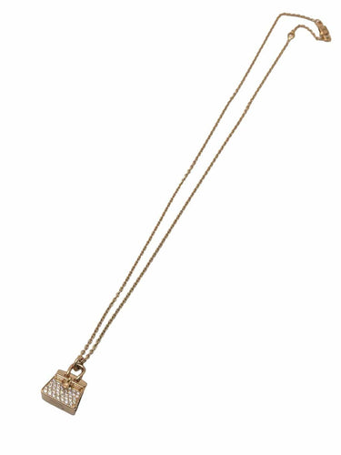 Collier Hermès Sac Birkin - Collier en or rose 18K et diamants 58 Facettes 1963