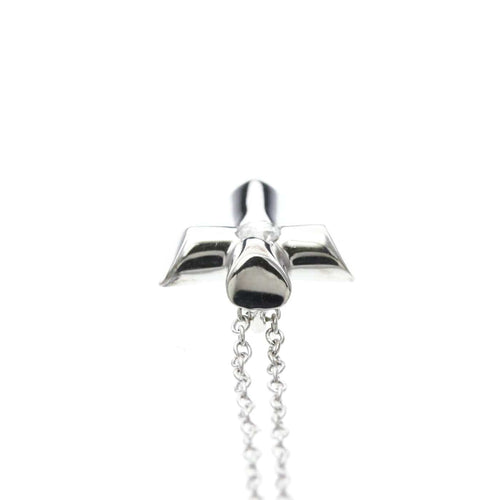 Pendentif Tiffany & Co. Etoile - Pendentif croix en or blanc et diamants 58 Facettes rp76x1hkwr
