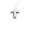 Pendentif Tiffany & Co. Etoile - Pendentif croix en or blanc et diamants 58 Facettes rp76x1hkwr