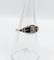 Bague 54.5 Bague tank Art déco en or blanc 18k et spinelle synthétique 58 Facettes A07171