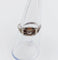 Bague 54.5 Bague tank Art déco en or blanc 18k et spinelle synthétique 58 Facettes A07171