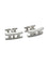 Boutons de manchette Hermès - Boutons de manchette en argent 925 58 Facettes 1955