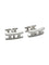 Boutons de manchette Hermès - Boutons de manchette en argent 925 58 Facettes 1955