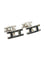 Boutons de manchette Hermès - Boutons de manchette en argent 925 58 Facettes 1956