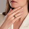 Bague 50 Boucheron Quatre - Bague en ors 18 carats et PVD marron 58 Facettes 195