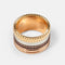 Bague 50 Boucheron Quatre - Bague en ors 18 carats et PVD marron 58 Facettes 195