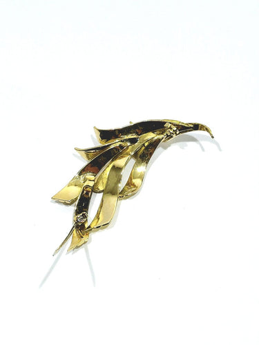 Broche Broche en or jaune 18 carats 58 Facettes id: 1767560