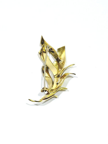 Broche Broche en or jaune 18 carats 58 Facettes id: 1767560