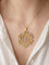 Pendentif Belle Époque - Pendentif rond en or jaune, perles et diamants 58 Facettes 1233.4